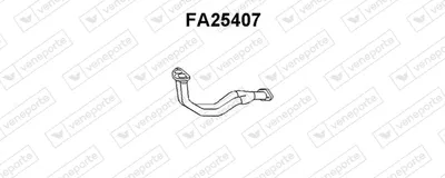 Exhaust Pipe Fiat PANDA