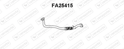 Exhaust Pipe Fiat PUNTO