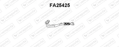 Exhaust Pipe Fiat PUNTO