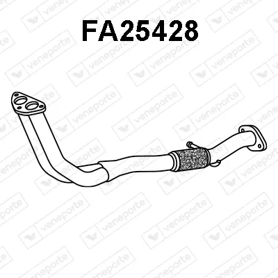Exhaust Pipe Fiat PUNTO
