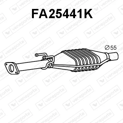 Catalytic Converter Fiat STILO Multi Wagon · Fiat BRAVO II