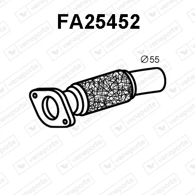 Exhaust Pipe Fiat STILO