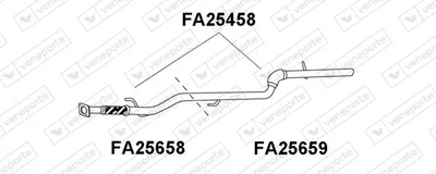 Exhaust Pipe Fiat DOBLO MPV · Fiat DOBLO Box Body/MPV