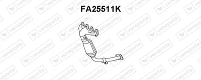 Manifold Catalytic Converter Fiat BRAVA · Fiat BRAVO I