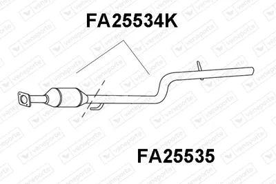 Catalytic Converter Fiat DOBLO MPV · Fiat DOBLO Box Body/MPV