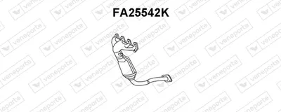 Manifold Catalytic Converter Fiat DOBLO MPV · Fiat DOBLO Box Body/MPV