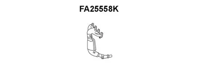 Catalyst elbow admission VENEPORTE FA25558K