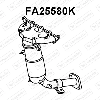 Manifold Catalytic Converter Fiat PUNTO