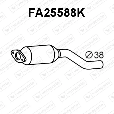 Catalytic Converter Fiat SEICENTO / 600 · Fiat SEICENTO / 600 Hatchback Van