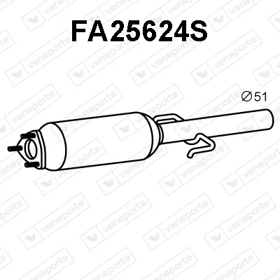 Soot/Particulate Filter, exhaust system Fiat PANDA · Fiat 500 · Fiat PANDA Hatchback Van