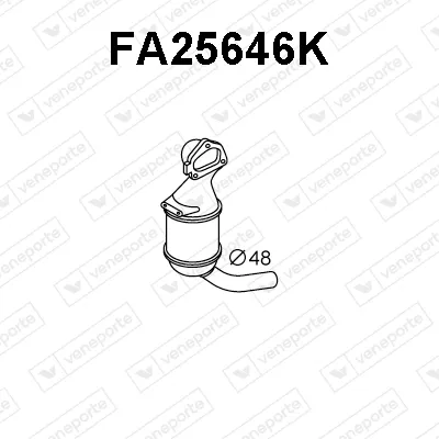 Catalytic Converter Fiat PALIO · Fiat PUNTO · Fiat SIENA