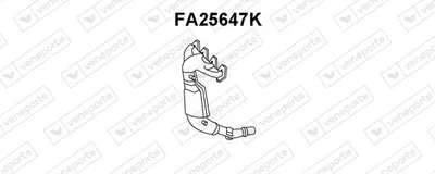 Manifold Catalytic Converter Fiat PALIO Weekend