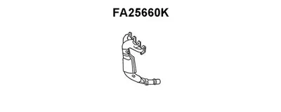 Catalyst elbow admission VENEPORTE FA25660K