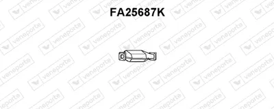 Catalytic Converter Fiat FIORINO Box Body/MPV · Fiat UNO
