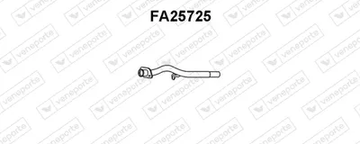 Exhaust Pipe Fiat UNO