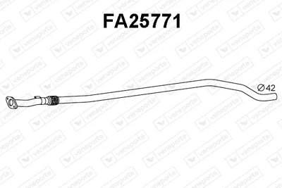Exhaust Pipe Alfa Romeo MITO · Fiat GRANDE PUNTO · Fiat PUNTO EVO