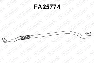 Exhaust Pipe Fiat GRANDE PUNTO