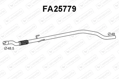 Exhaust Pipe Fiat GRANDE PUNTO · Fiat GRANDE PUNTO Van