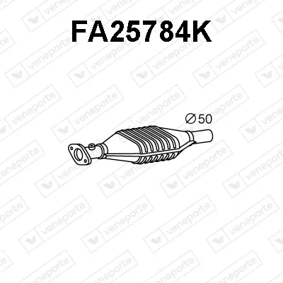 Catalytic Converter Fiat GRANDE PUNTO