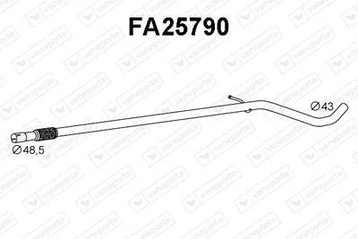 Exhaust Pipe Fiat PANDA · Fiat 500 · Fiat PANDA Hatchback Van
