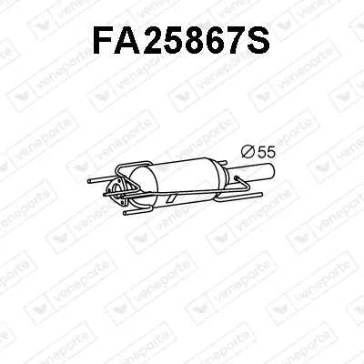 Soot/Particulate Filter, exhaust system Fiat CROMA · Opel VECTRA C · Opel VECTRA C GTS