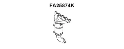 Catalyst elbow admission VENEPORTE FA25874K