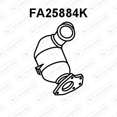 Catalytic Converter Alfa Romeo 147 · Alfa Romeo GT · Fiat MULTIPLA