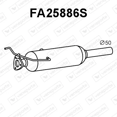 Soot/Particulate Filter, exhaust system Fiat DOBLO MPV · Fiat DOBLO Box Body/MPV · Fiat STILO
