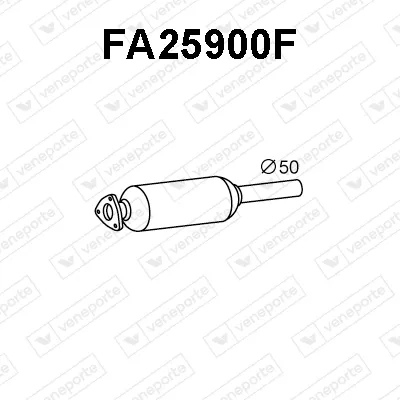Soot/Particulate Filter, exhaust system Alfa Romeo MITO · Fiat GRANDE PUNTO · Fiat GRANDE PUNTO Van