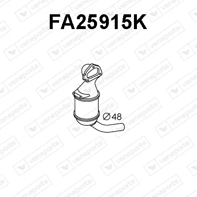 Catalytic Converter Fiat PANDA · Fiat GRANDE PUNTO · Fiat 500