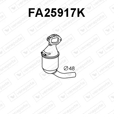 Catalytic Converter Fiat DOBLO MPV · Fiat GRANDE PUNTO · Fiat 500
