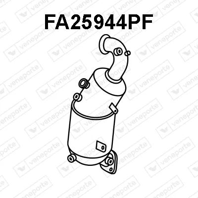 SCR Catalytic Converter Fiat FIORINO Box Body/MPV · Fiat QUBO · Fiat DOBLO Bus