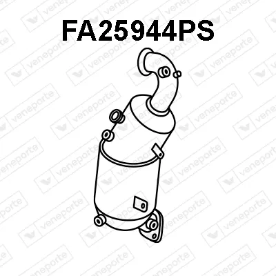 SCR Catalytic Converter Fiat FIORINO Box Body/MPV · Fiat QUBO · Fiat DOBLO Bus
