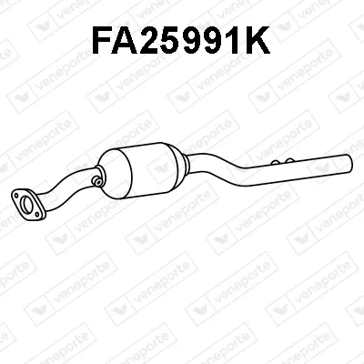 Catalytic Converter Fiat 500X · Jeep RENEGADE VAN