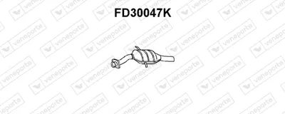 Catalytic Converter Ford FIESTA III · Ford FIESTA Box Body/MPV