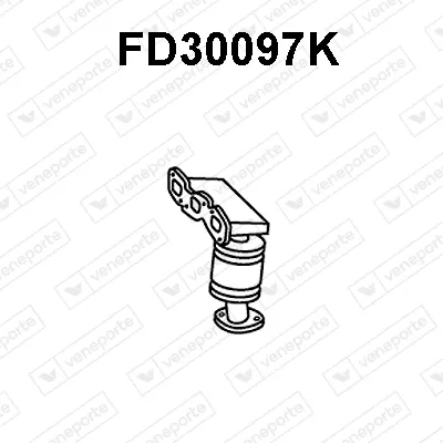 Manifold Catalytic Converter Ford MONDEO II Turnier
