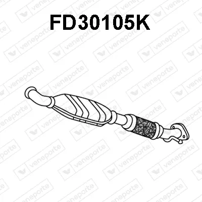 Catalytic Converter Ford KUGA I