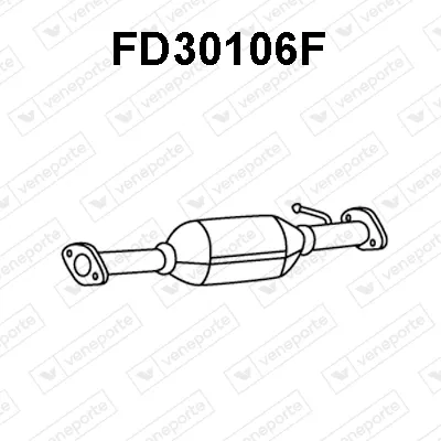 Soot/Particulate Filter, exhaust system Ford KUGA I