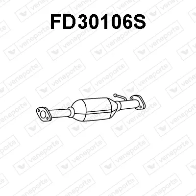 Soot/Particulate Filter, exhaust system Ford KUGA I