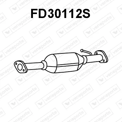 Soot/Particulate Filter, exhaust system Ford KUGA I · Ford KUGA I VAN