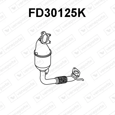 Catalytic Converter Ford FIESTA VI · Ford FIESTA VI Van · Mazda 2