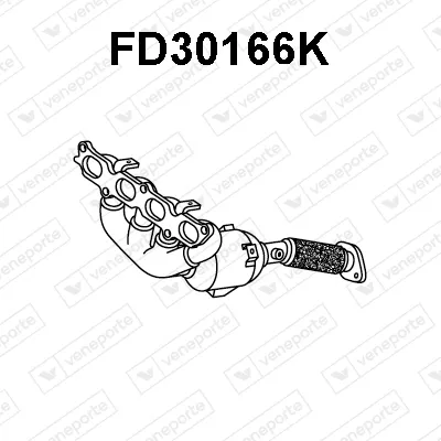 Catalytic Converter Ford FIESTA VI · Ford FIESTA VI Van