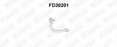 VENEPORTE FD30201 exhaust pipe