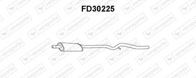 Front Muffler Ford GRANADA · Ford GRANADA II · Ford GRANADA Turnier