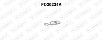 Catalytic Converter Ford ESCORT IV Turnier