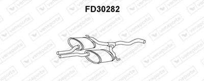 Front Muffler Ford SIERRA I Hatchback · Ford SIERRA Turnier