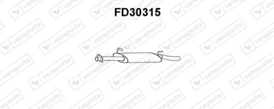Front Muffler Ford TRANSIT Van · Ford TRANSIT Platform/Chassis · Ford TRANSIT Bus