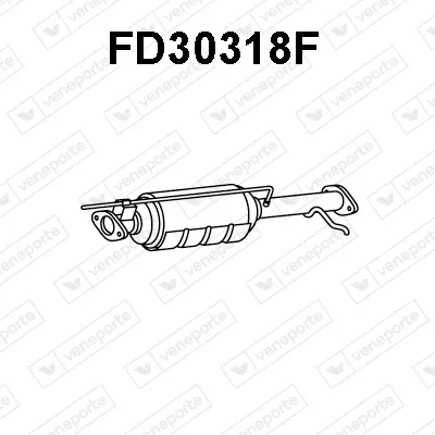 Soot/Particulate Filter, exhaust system Ford TOURNEO CONNECT · Ford TRANSIT CONNECT