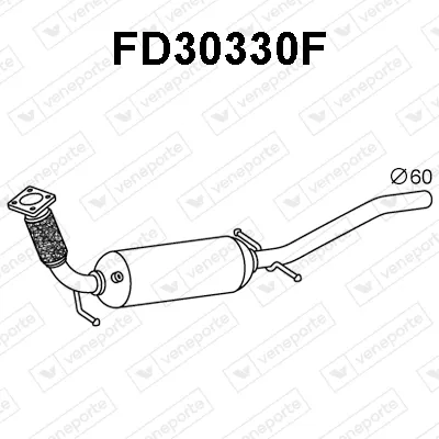 Soot/Particulate Filter, exhaust system Ford TRANSIT Bus · Ford TRANSIT Van · Ford TRANSIT Platform/Chassis