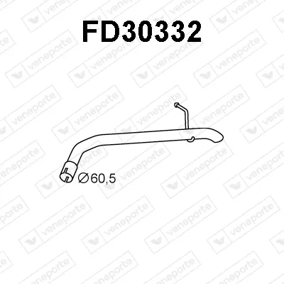 Exhaust Pipe Ford TOURNEO CONNECT · Ford TRANSIT CONNECT